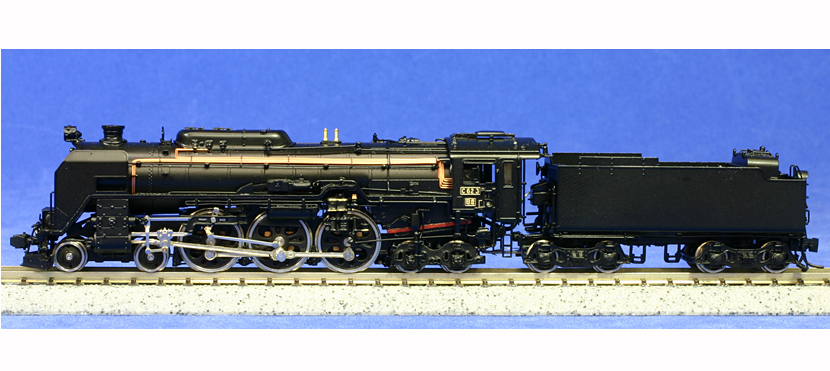 C62形蒸気機関車 真鍮製 Nゲージ