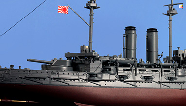 戦艦三笠 1/500スケール サウンド付きディスプレイモデル | ニュー 